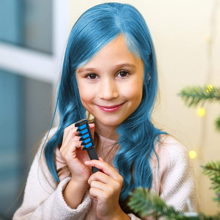 10 Colors Hair Chalk for Kids Hair Chalk Comb Temporary Bright Hair Color  Dye Gift for Girl Toys Birthday Party Cosplay DIY Children's Day,  Halloween, Christmas 
