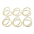 thumbnail image 2 of Exquisite Napkin For Ring Metal Napkin Rings For Wedding Party Dinner Hotel, 2 of 8