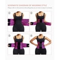 thumbnail image 4 of Cinturón de entrenamiento de cintura FeelinGirl Resilience Perspire Rose Leopard, 4 of 6
