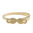 thumbnail image 2 of Cinturón de vestir jinwen flaco de Cadena Cintura Decorativa oro, 2 of 5