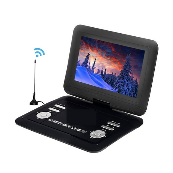 DVD Player Portable Car TV 13.9 Inch Big Players LCD Screen For Game FM DVD VCD CD MP3 MP4 With Gamepad TV Antenna ,Portable Visual Experience