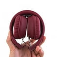 thumbnail image 4 of Olyre Kids Headphones for School Entertainment Travel, Lightweight Foldable Stereo Wired Toddler Headphones for Kids with HD Microphone for Boys Girls for Computer Tablet Smartphone Red, 4 of 10