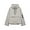 Gray, variant on Half Zip Oversized Tops for Women Patchwork Jackets Waterproof Windproof Coats Long Sleeve Mock Neck Overcoat Drop Shoulder Costume with Drawstring Pockets Fashion Casual Going Out Top