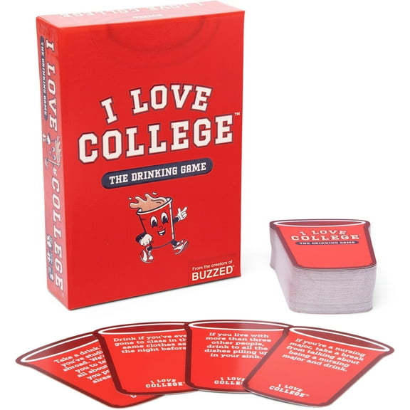 WHAT DO YOU MEME? I Love College - Drinking Games for College Students by Buzzed Medium