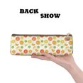 thumbnail image 2 of Naloa Colorful Lemons Print Leather Pencil Case - Portable Big Capacity Pencil Pouch Organizer Bag Stationery Bag for Work & Office Pencil Pen Case, 2 of 5
