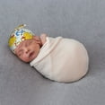 thumbnail image 5 of Sikiie Ducks and Anchors Baby Newborn Hats, Infant Knotted Baby Hat, Beanie Top Knot Caps for Baby Boys Girls, 5 of 5