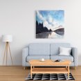 thumbnail image 2 of Lakeview by night - Toile 36"x36 Pouces - Impression à la Demande, 2 of 5