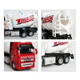 thumbnail image 4 of Pull Back Alloy ABS Mixer Truck Toy Construction Vehicle Model Boys Birthday Holiday Gift, 4 of 4