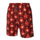 thumbnail image 4 of Balery Christmas Red Balls Traje de Baño Estilo Hawaiano para Hombre, Shorts de Secado Rápido con Bolsillos-Medium, 4 of 6