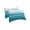 Turquoise, variant on Turquoise White Ombre Pillow Covers King Size 2 Pack, Modern Country Abstract Stripes Soft Bed Throw Pillowcases Breathable Cooling Long Lumbar Body Pillow Sham Cover for Bed Sofa 20''x36''