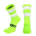 thumbnail image 2 of Fusipu 1 Pair Men Women Reflective Cycling Socks Breathable Sweat Absorption Mesh Long Socks Elastic Soft Riding Sports Socks for Daily Wear, 2 of 7