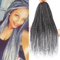 thumbnail image 1 of 7 Paquetes De Trenzas De Caja De Diosa, Pelo De Ganchillo De 26 Pulgadas, Caja De Ganchillo Prelooped, Trenzas De Pelo De Ganchillo Para Mujeres Negras, Cabello Trenzado (26 Pulgadas (Paquete De 7) 1B, 1 of 1