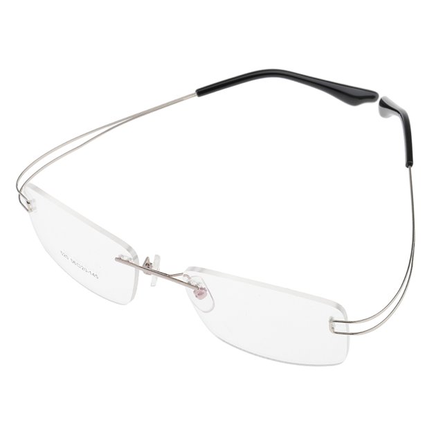 Lentes ópticos Sin Montura Flexibles Del Negocio Del Marco Vidrios ópticos Del Plateado Salvador Montura de anteojos sin montura