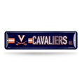thumbnail image 1 of Rico Industries Ncaa Virginia Cavaliers Home D?Cor Letrero De Metal Para La Calle (4 X 15 Pulgadas) – Ideal Para El Hogar, Oficina, Dormitorio Y Cueva Del Hombre – Hecho, 1 of 5