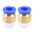 thumbnail image 5 of Conector de tubo BSPT1/8 de Uxcell para impresora 3D, fijación por empuje, para tubo de 6mm y filamento de 3mm, 2PCS, 5 of 5