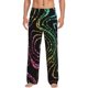 thumbnail image 1 of Balery Rainbow Glitter Pantalones de pijama para hombre, pijama ultraligero, pantalón de descanso-X-Large, 1 of 6