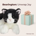 thumbnail image 6 of Bearington Domino Cat Stuffed Animals - 15" Realistic Tuxedo Cat Plush - Black and White Kitty Plushies with Soft Fur and Lifelike Details - Adorable Cuddly Gift for Kids and Adults, 6 of 8