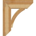 thumbnail image 3 of Ekena Millwork 6"W x 22"D x 26"H Thorton Slat Rough Sawn Bracket, Western Red Cedar, 3 of 4
