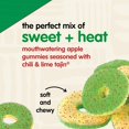 thumbnail image 4 of Tajin Gummy Candy Fruit Rings, Gummies with Chili and Lime Seasoning, Mild Spice, Gluten-Free and Vegan Snacks, Assorted Variety, Mango, Pineapple, Peach, Watermelon, Snack Size 12 Pack, 4 of 5