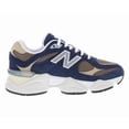 thumbnail image 2 of New Balance Blue Leather Sneaker, 2 of 4