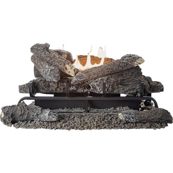 Comfort Glow 24 In. L 33,000 BTU Highland Vent-Free Gas Logs GLD2470R