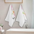 thumbnail image 4 of Cute Easter Gnome Hand Towels, Basket Eggs Carrot Kitchen Towel Ultra Soft and Absorbent,Decorative Fingertip Face Towel for Bathroom Hotel, 2 PCS, 28.3"x 14.4", 4 of 5