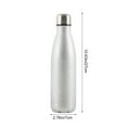 thumbnail image 3 of AuroraX Travel Water Bottles Insulated Stainless Steel Vacuum Cups,Keep Drinks Hot or Cold Portable Double Wall Glitter Mug(Silver), 3 of 6