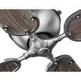thumbnail image 6 of Progress Lighting Royer 4-Light Ceiling Fan, Antique Nickel, Wood Blades, Rustic Style, Assembly Required, 6 of 15
