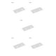 thumbnail image 3 of Advancent Ganchos de baño Recableght, perchero de pared autoadhesivo, estante adhesivo de plástico sin rastro para estante de cocina, estante de Type2 NO2 Advancent CBP259583, 3 of 6