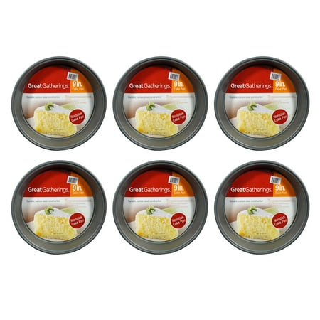 

Set of 6 - Great Gatherings 9 inch Cake Pan
