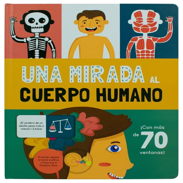 Libro infantil con ventanas: Una mirada al cuerpo humano