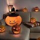 thumbnail image 5 of Almohada blanda de calabaza de Halloween Almohada de calabaza de Halloween Almohada divertida de calabaza de Halloween con sombrero Almohada blanda de calabaza naranja Feliz fiesta de Halloween Fal, 5 of 5