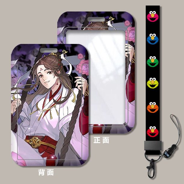 MO DAO ZU SHI Tarjeta Cubierta Anime Llavero The Untamed Hombres Para Las Mujeres Impresión Acrílico Coche Colgante Chica Regalo El Untame