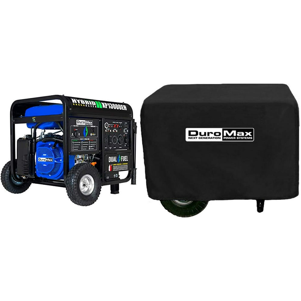 Duromax XP13000EH,13000 Watt Dual Fuel Electric Start, Portable