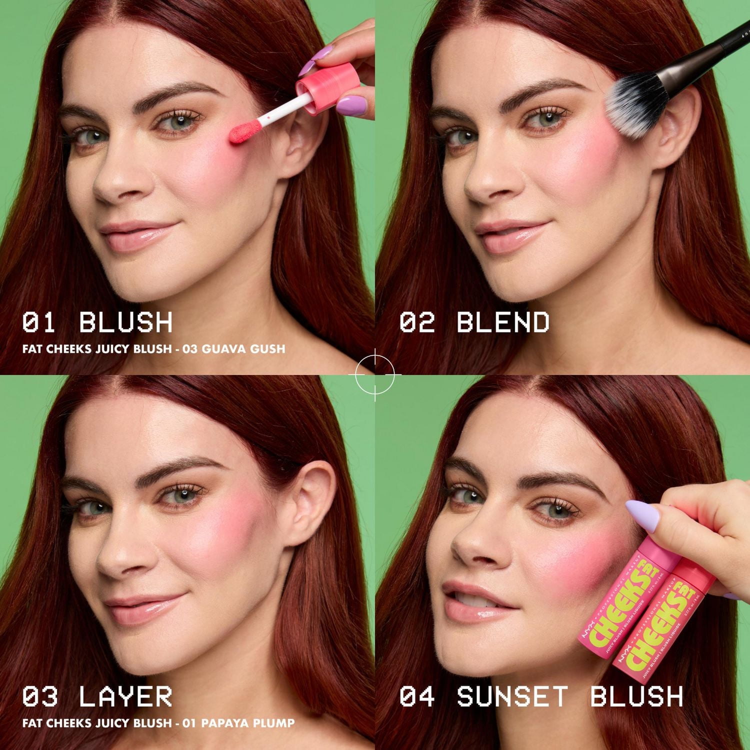 NYX Professional Makeup Fard à joues liquide Fat Cheeks Avec huiles et peptides