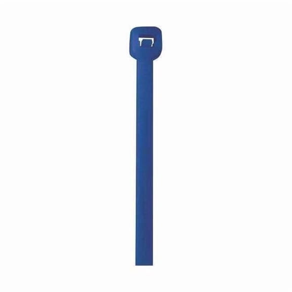 Partners Brand Cable Tie, 11 in L, Blue, Nylon, 50 lb Strength, 1000 PK CT115D