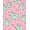 Pink, Pattern 4, variant on ODIKA 2x3 Machine Washable Non-Slip Area Rug, Playful Rabbit Illustration with Cloud and Details High Traffic Rug, Pink, 721089