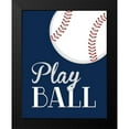 thumbnail image 2 of Robinson, Tamara 20x24 Black Modern Framed Museum Art Print Titled - Play Ball, 2 of 5
