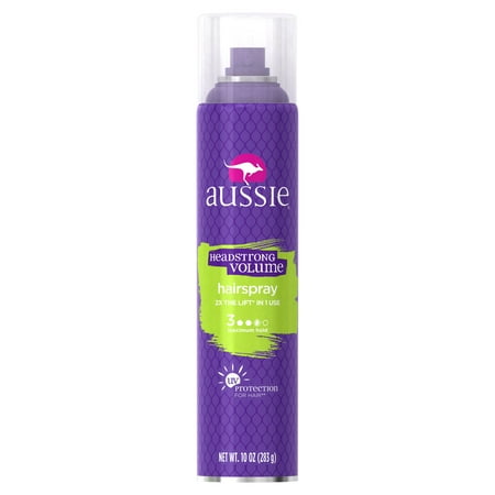 Aussie Headstrong Volume Aerosol Hairspray, 10 Oz