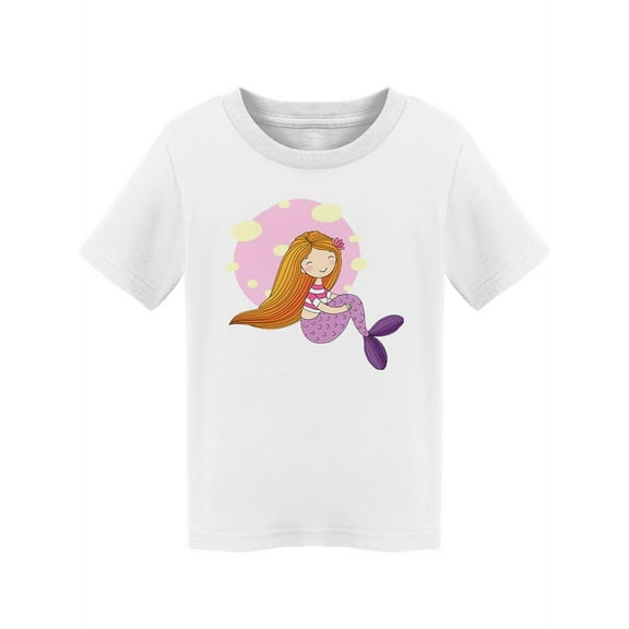 Cute Mermaid Princess T-Shirt Toddler -Image by Shutterstock,  3 Toddler