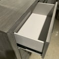 thumbnail image 6 of Ennesley Gray Wood 6 Drawers Dresser with Mirror, 6 of 8