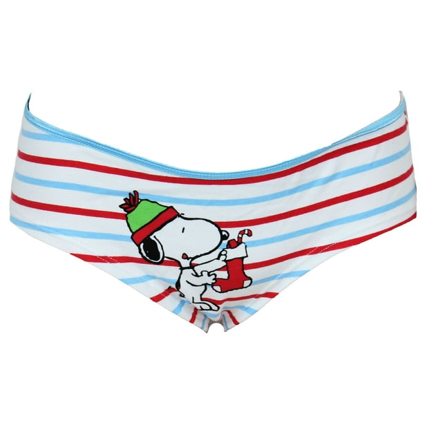 Peanuts Peanuts Snoopy Stocking Hanging Stripped Cotton Brief Panty