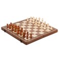 thumbnail image 1 of Juego de ajedrez - Juego de piezas de tablero de ajedrez de madera - Tablero de ajedrez plegable de 29x29 cm para almacenamiento - Juegos educativos de estrategia para niños y adultos, 1 of 5