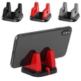 thumbnail image 5 of Soporte de teléfono de silicona giratorio 360° para salpicadero de coche, color negro, rojo y gris, universal para smartphones y dispositivos GPS., 5 of 5