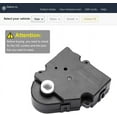 thumbnail image 4 of SCITOO 15-73627 16177412 5137781AA 89018395 89018681 604-107 Air Door Actuator HVAC Blend Control Actuator Replacement for Buick CENTURY REGAL ROADMASTER SOMERSET for Cadillac ESCALADE, 4 of 7