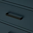 thumbnail image 4 of Ariel Hepburn 61 In. Double Rectangle Sink Vanity With 0.75 In. Carrara White Countertop In Midnight Blue, 4 of 9