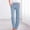 Light Blue, variant on IDALL linen pants women Wide Leg Pants Woman Lounge Pants Women Womens Casual Pants Lightweight Summer Relax Fit Elastic Waist Plus Size Pants Baggy Pants high waisted pants Light Blue M