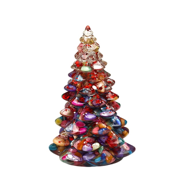 Christmas Tree Decorations,Resin Christmas Tree Home Mini Decoration Christmas Tabletop Ornaments Ornaments Ornaments,Mini Christmas Tree,Christmas Tree Ornaments