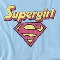 thumbnail image 2 of DC Im A Supergirl Women's T Shirt, Light Blue, Small, 2 of 6