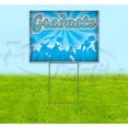 thumbnail image 1 of Graduate (18" x 24") Yard Sign, Includes Metal Step Stake, 1 of 6